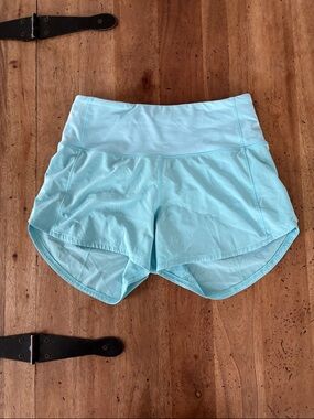 Light Blue lululemon Women's Athletic Shorts